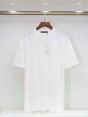 Louis Vuitton men  White  Print Tee